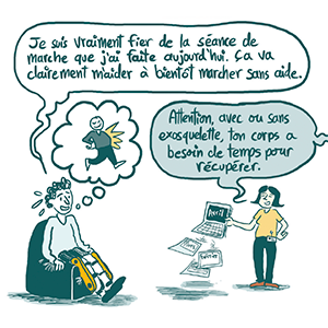 BD sur les fonctions d'un exosquelette